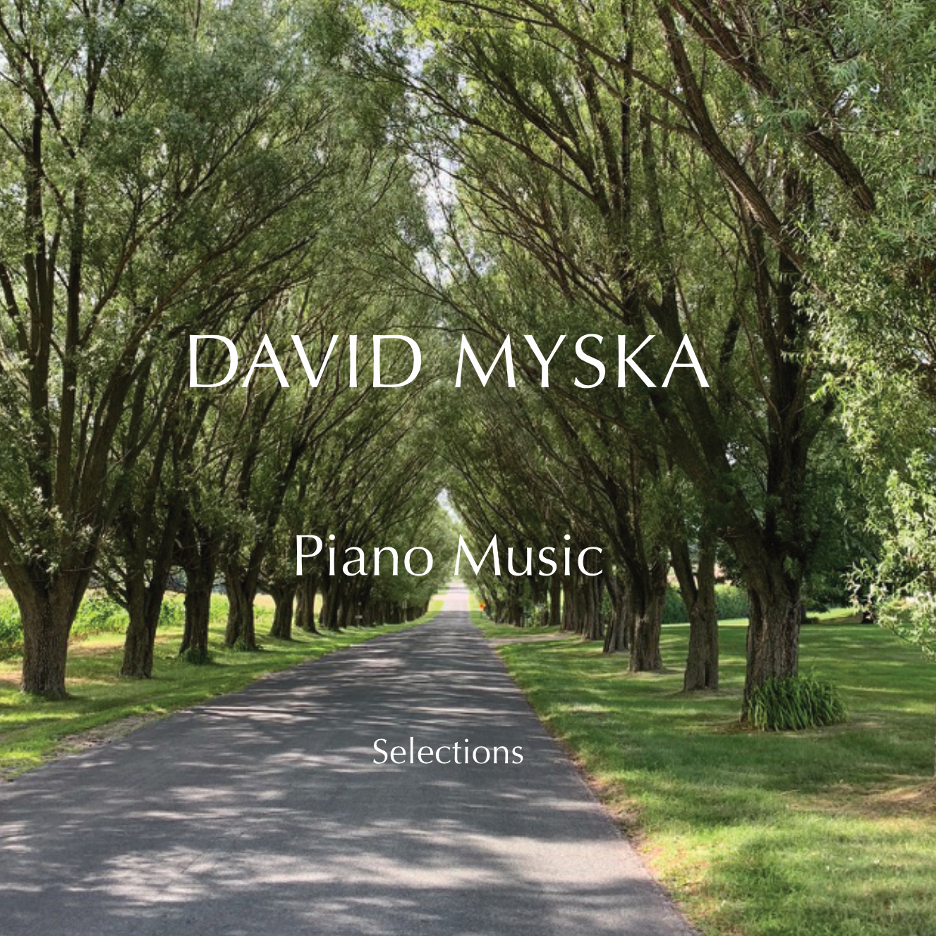 David Myska — Piano Music album cover